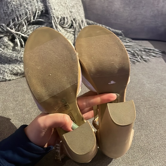 High platforms gold vintage - Picture 3 of 3